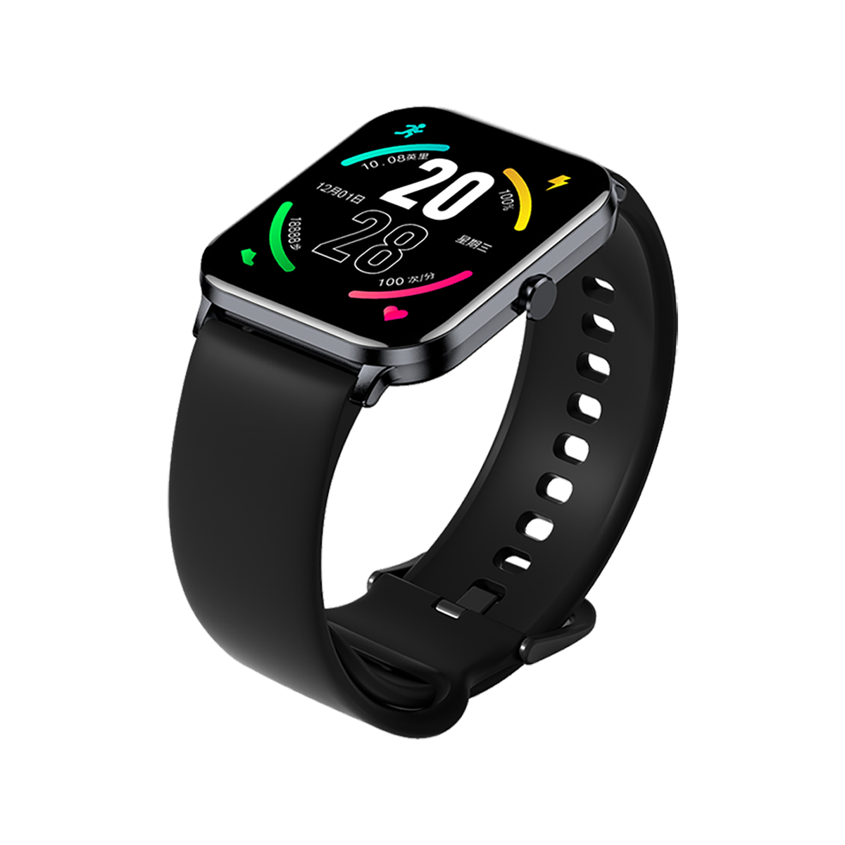 Relógio Smartwatch QCY GTC S1 - Preto