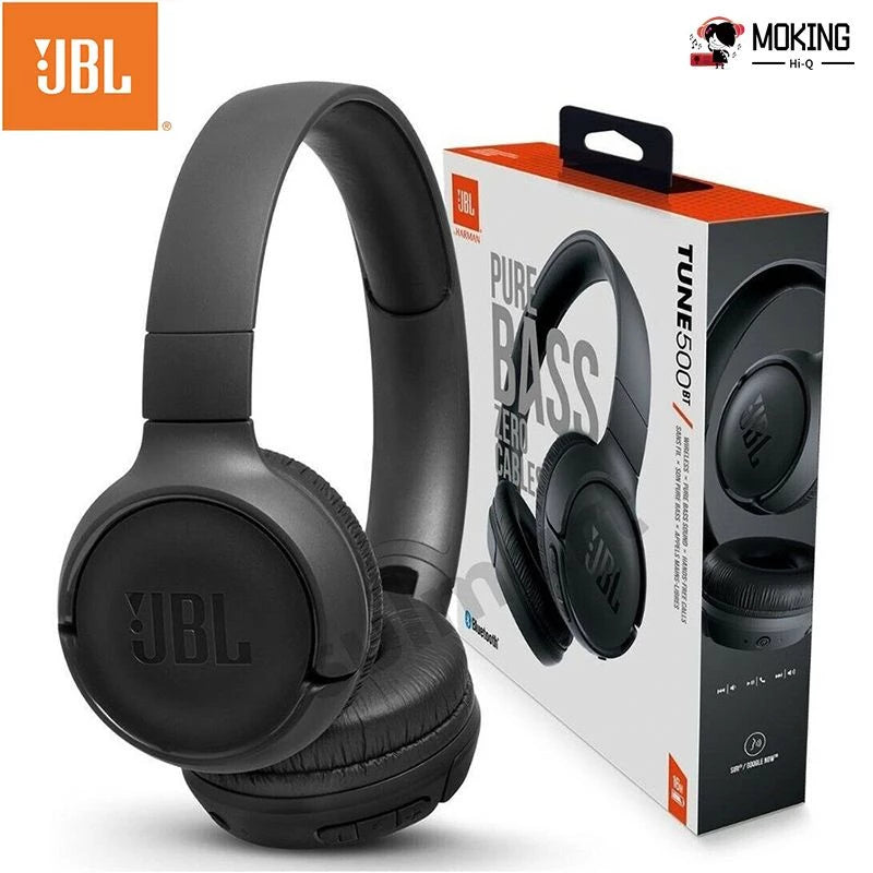 Fone De Ouvido Sem Fio Jbl T500BT /T510BT Bluetooth Rádio FM mp3 Cartão De Memória H M_SHop