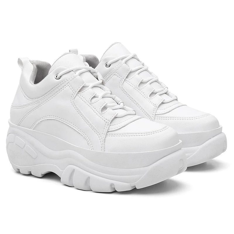 Women's Buffalo Chunky Sneaker White