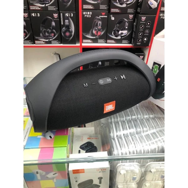 Caixa de som BOOMBOX GIGANTE 35 cm Caixa de som portátil Boombox emitimos NT-e pronto entrega