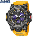 SMAEL Original Men's Watch Fashion Waterproof Military Watches Digital Casual Camouflage 8008M