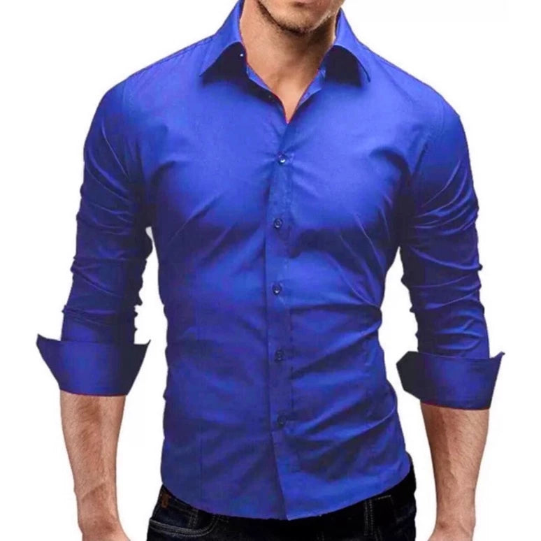 Camisa Masculina Slim Luxo a Pronta Entrega