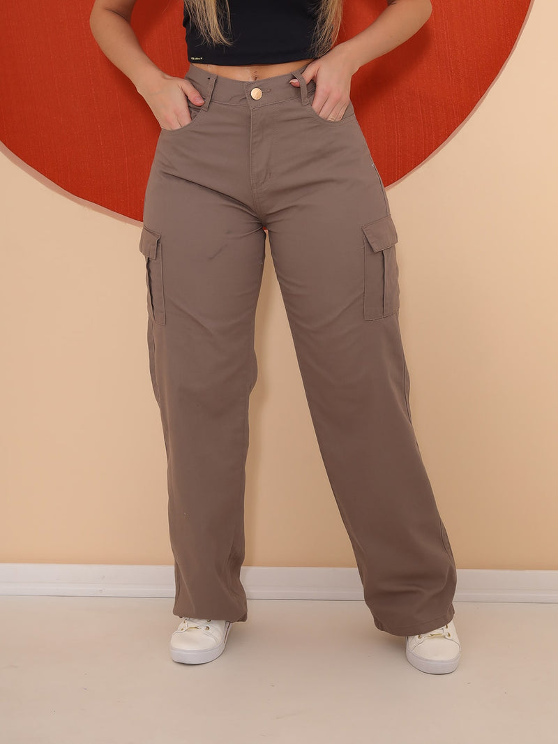 BAZZUT JEANS Wide Leg Cargo