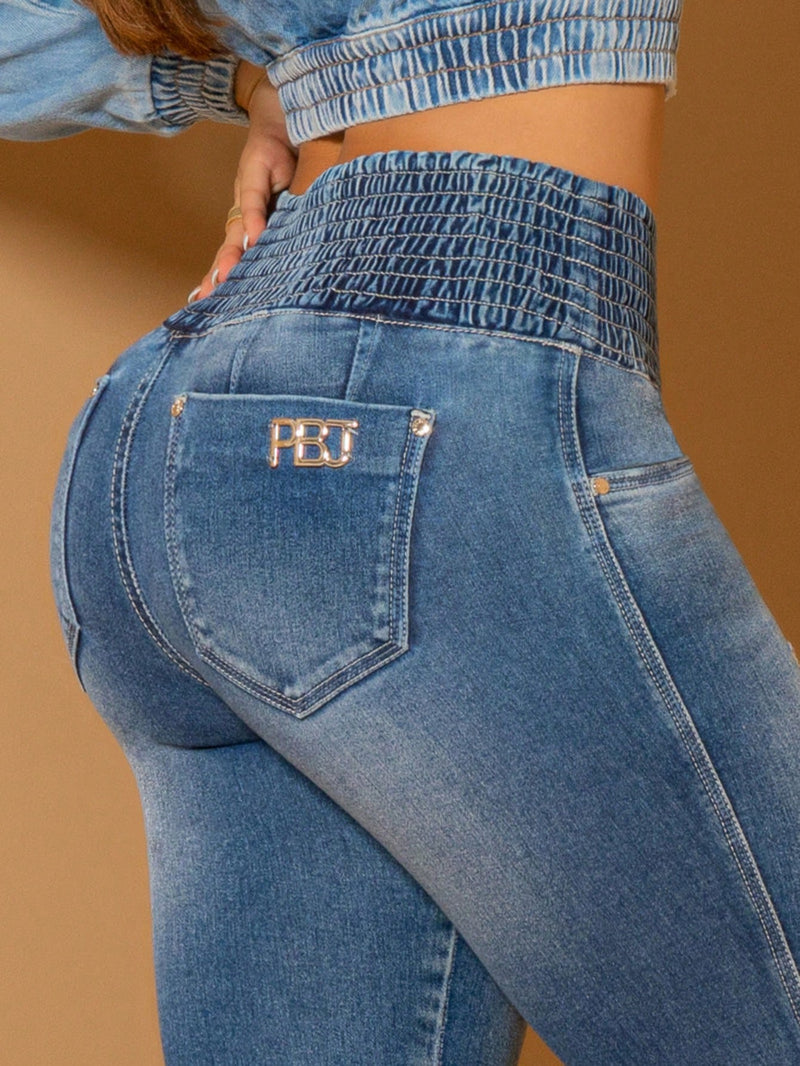 Calça Feminina Pit Bull Jeans Modeladora Com Bojo Removível 64105