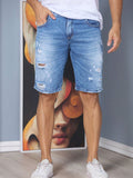 Bermuda Short Jeans Masculina Com Qualidade