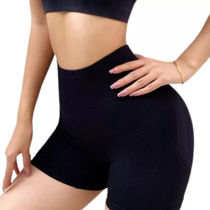 Short Feminino Empina Bumbum Preto