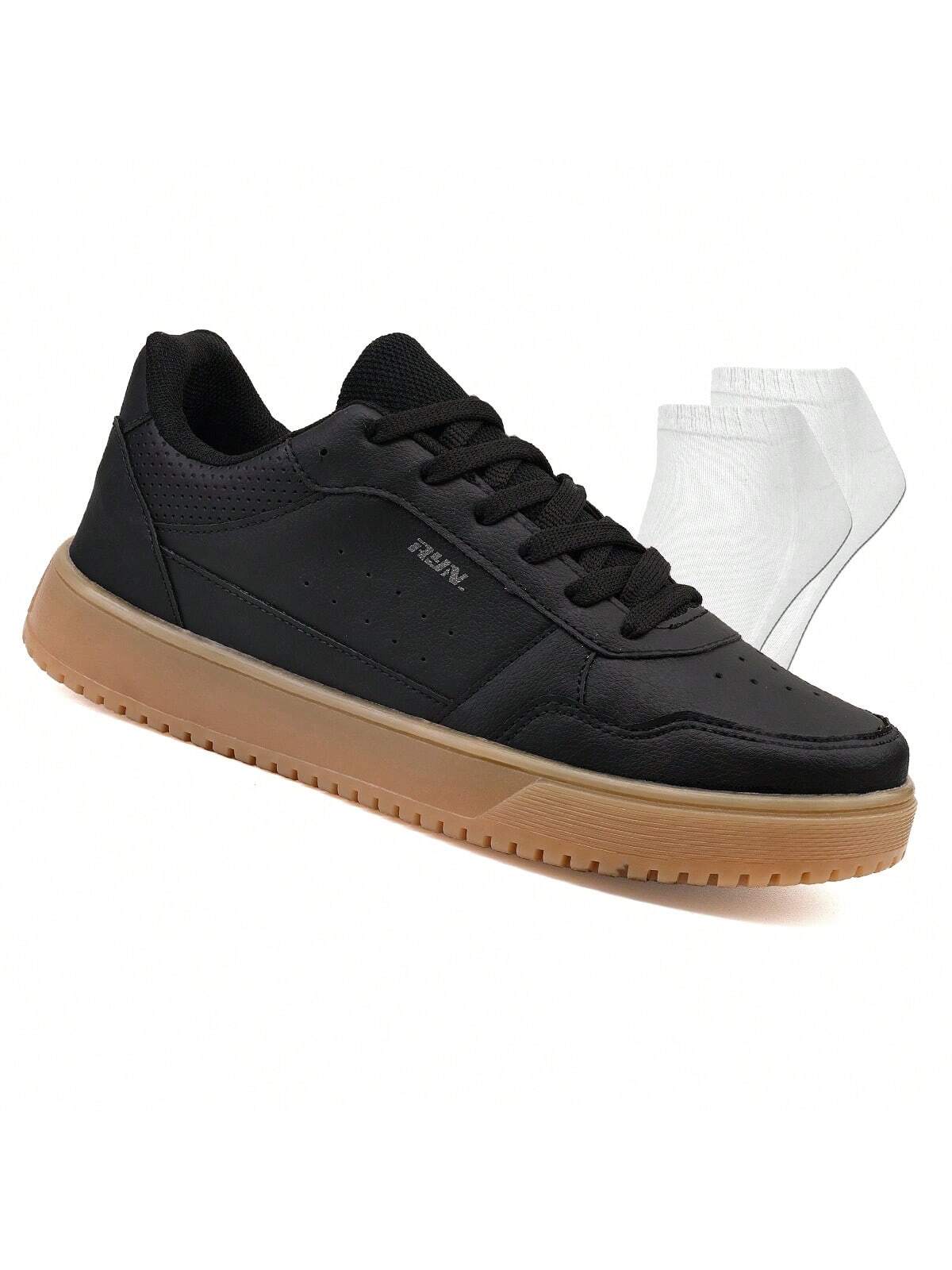 Tenis Masculino RYN Shuffle Casual Original Sneaker Street Sapatenis Conforto Lançamento   Meia