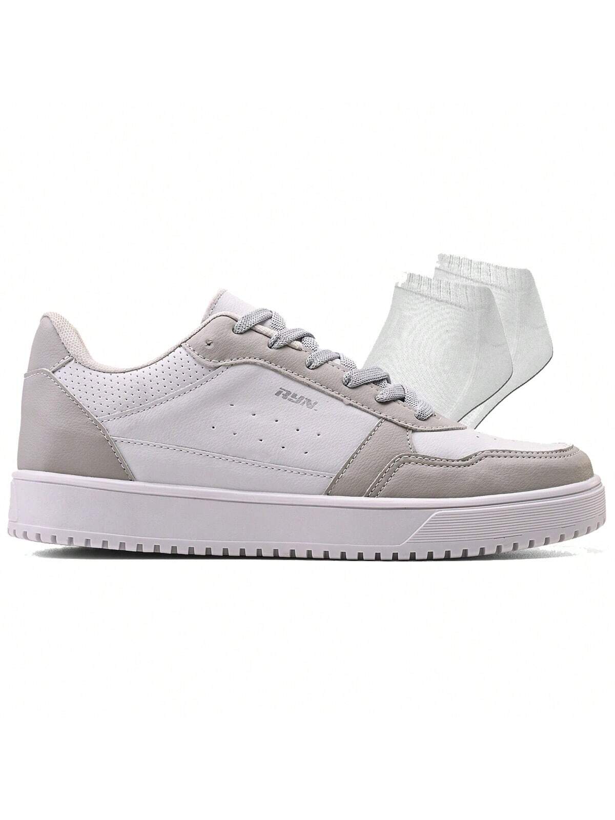 Tenis Masculino RYN Shuffle Casual Original Sneaker Street Sapatenis Conforto Lançamento   Meia