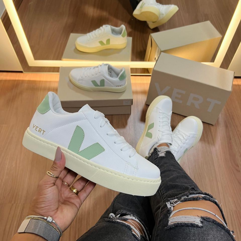 Tênis Vert - Feminino Elegância e Conforto Total