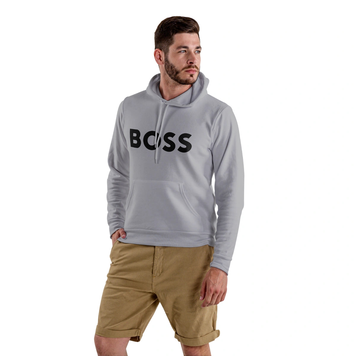 Blusa Moletom Hugo Boss Basic com Capuz