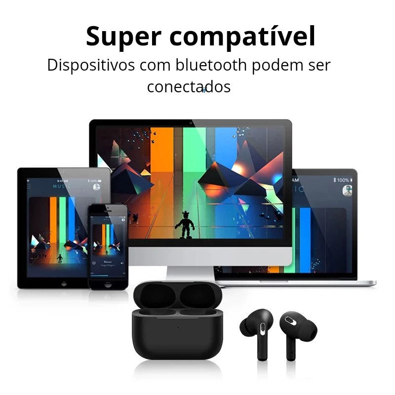 Air Inpods airpode pro 13 Bluetooth 5.1 air pode Fone De Ouvido Sem Fio Com Microfone Fones Esportivos Adequados