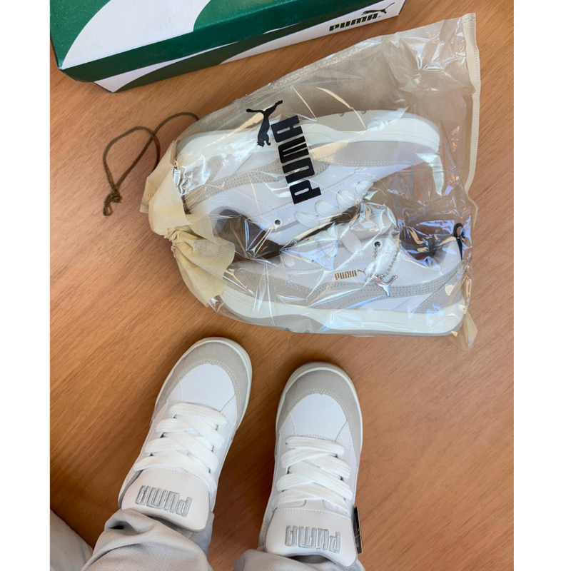 Tênis Puma Fenty – Linha Luxo Branco/Cinza