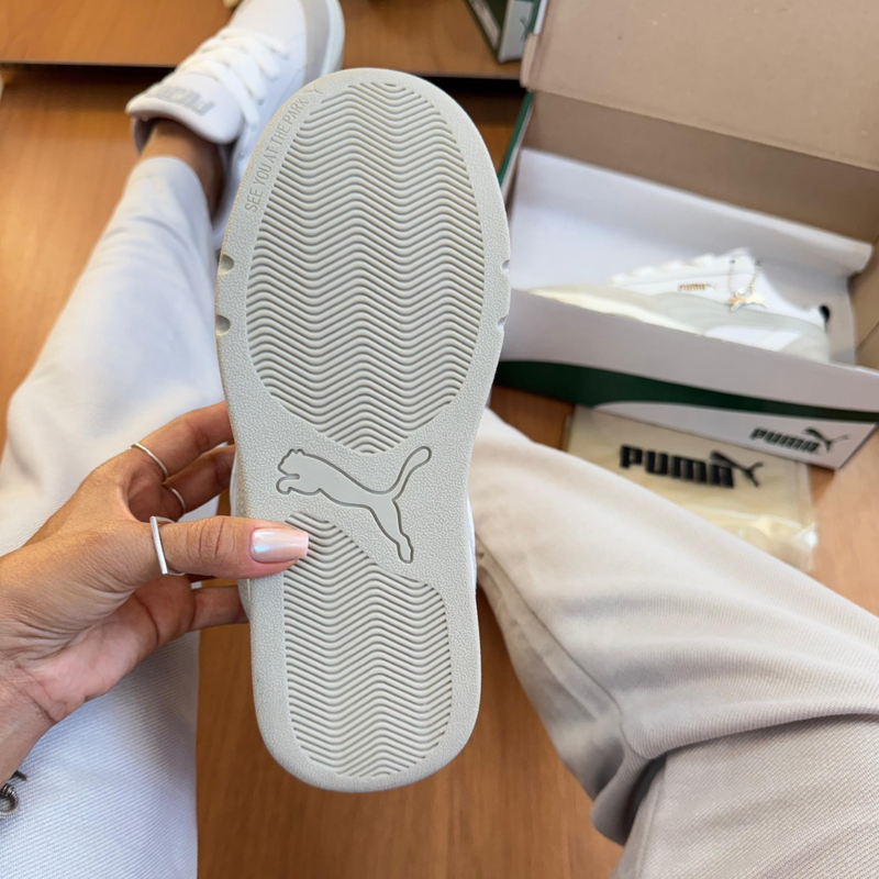 Tênis Puma Fenty – Linha Luxo Branco/Cinza