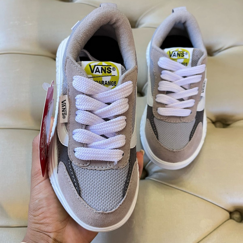 Tênis Vans Ultrarange Infantil – Linha Premium Cinza