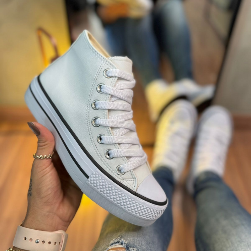 Bota All Star Plataforma