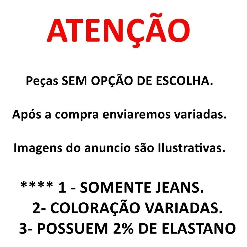 Kit 3 Bermudas Masculina Jeans Elastano Modelos Sortidos Promoção Com Lycra