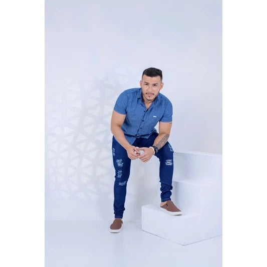 SHORT SLEEVE JEANS CARNIVAL BLOCK PROMOTION