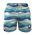 Short Beach Tennis Ondas Elastano Masculino com Bolsos