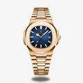 Relógio Masculino Casual em Aço 40 mm -  Azul