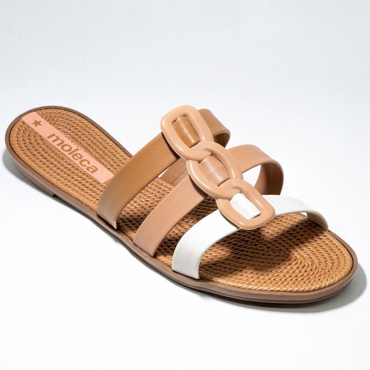 Sandalia Feminina Moleca Casual Touch