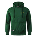 Men's Sweatshirt Small Symbol Assorted Colors With Pocket Hood and Drawstring