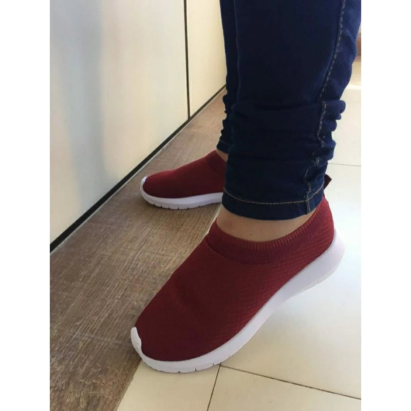 Women's Sock Sneakers Comfortable Slip-on Gym Walking Casual Training