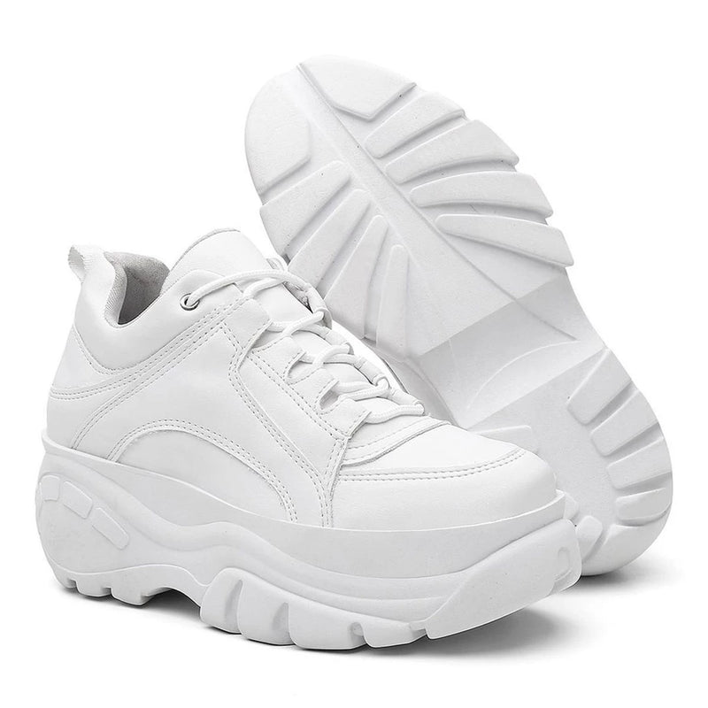 Women's Buffalo Chunky Sneaker White