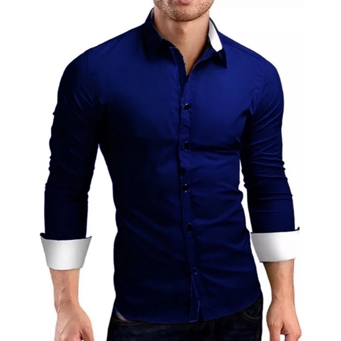 Camisa Masculina Slim Luxo a Pronta Entrega