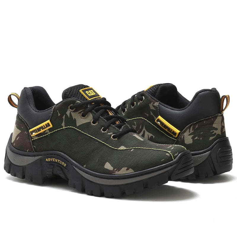 Bota caterpillar tenis masculino adventure promoção preço baixo