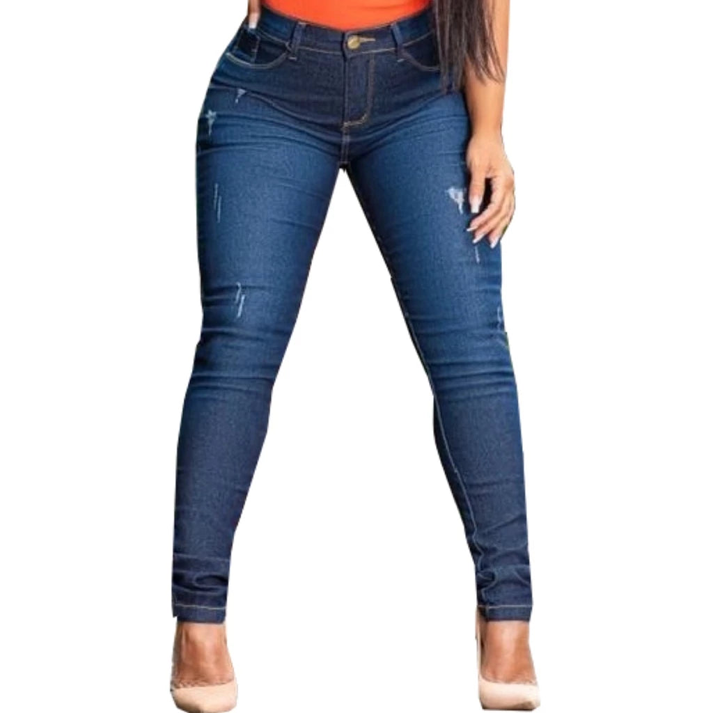 Women's High Waist Lycra Jeans