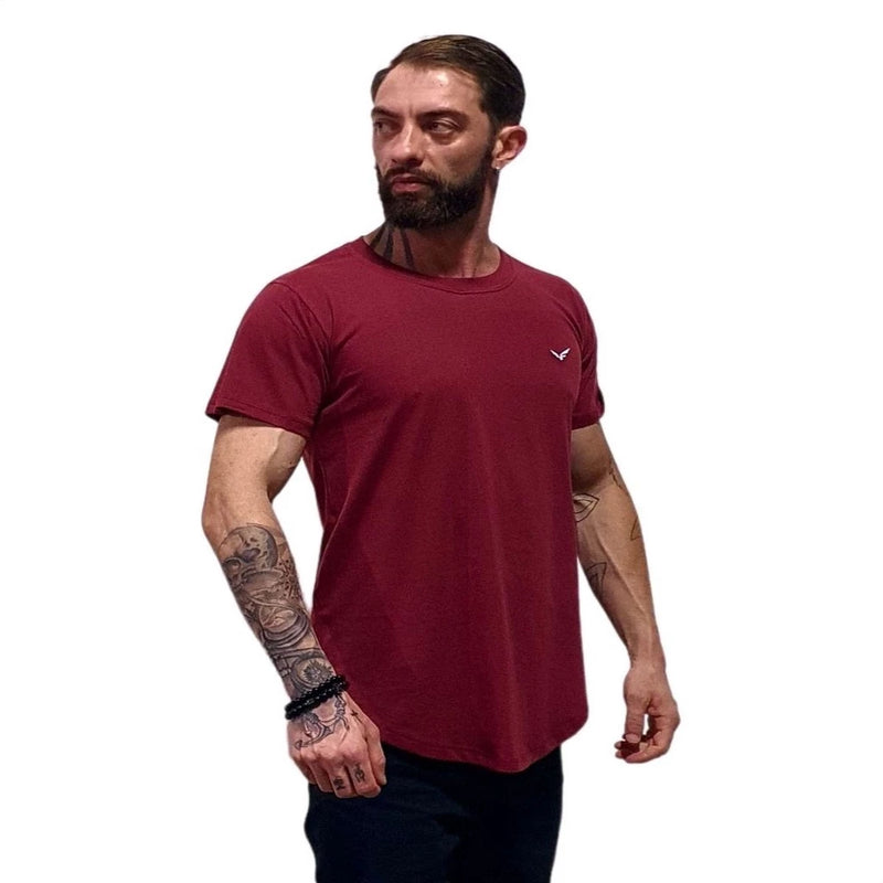 Men's Longline Swag Shirt Oversized Casul Blouse Training Gym Sport Leisure Fit Summer Fashion