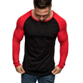 Blusa Masculina Manga Longa Raglan