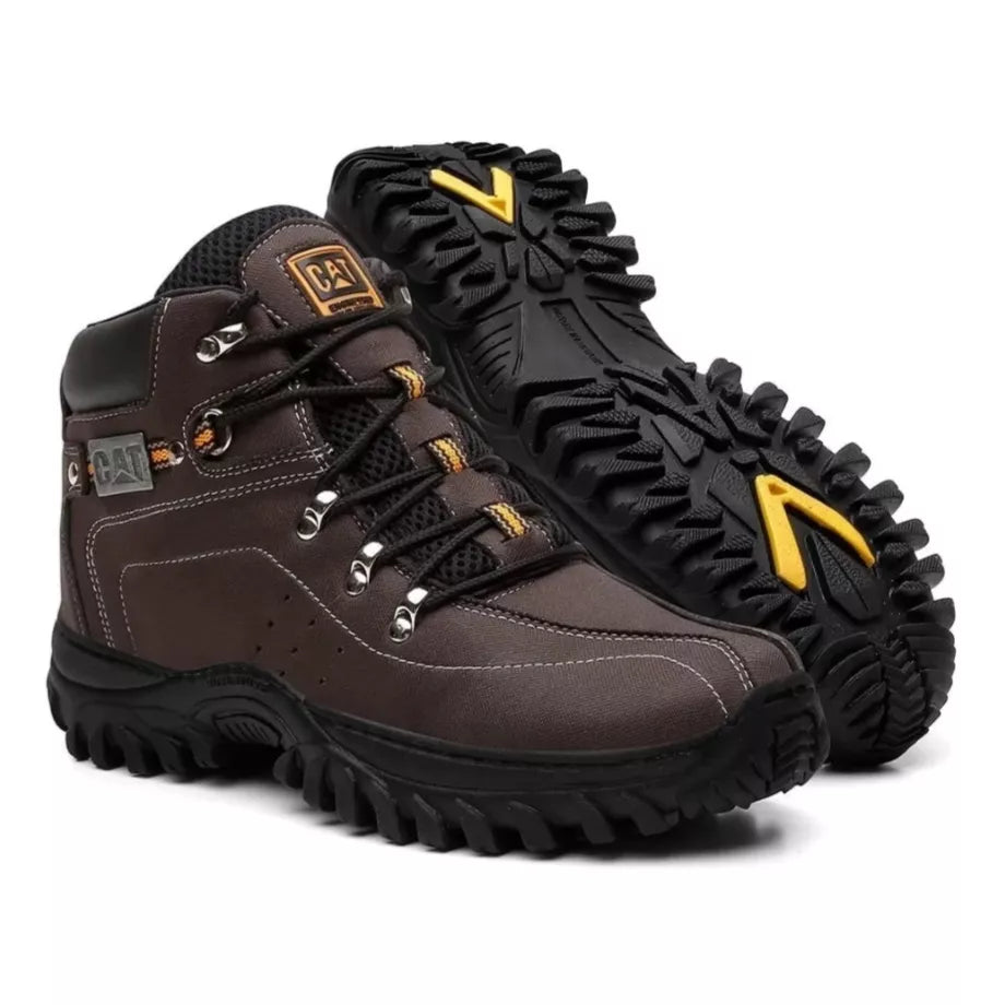 Bota Masculina Caterpillar Adventure Lona em Promoção