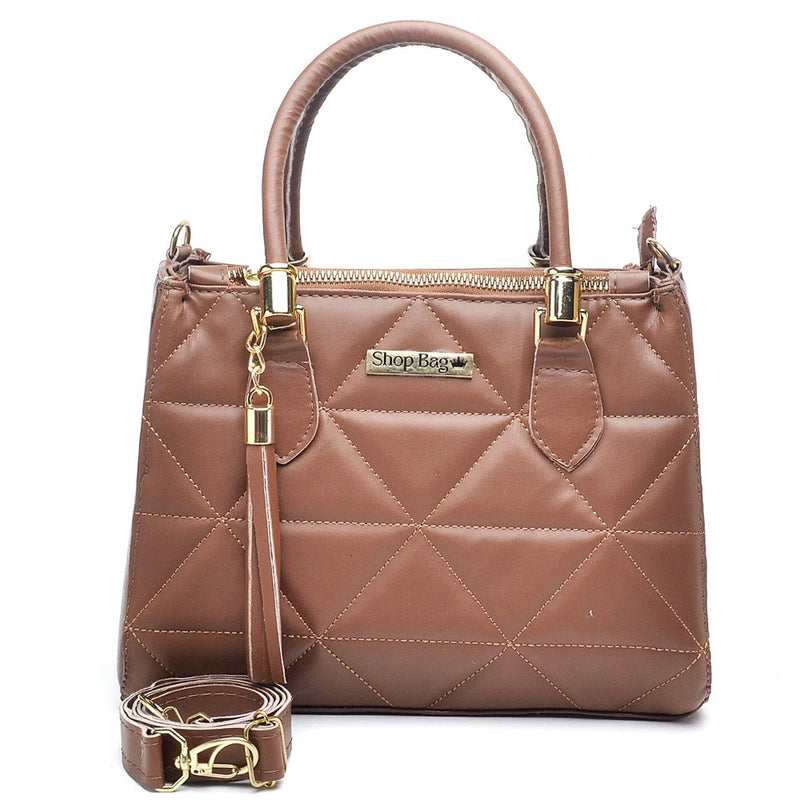 Bolsa Feminina Média Shopbag Bordada Dubai