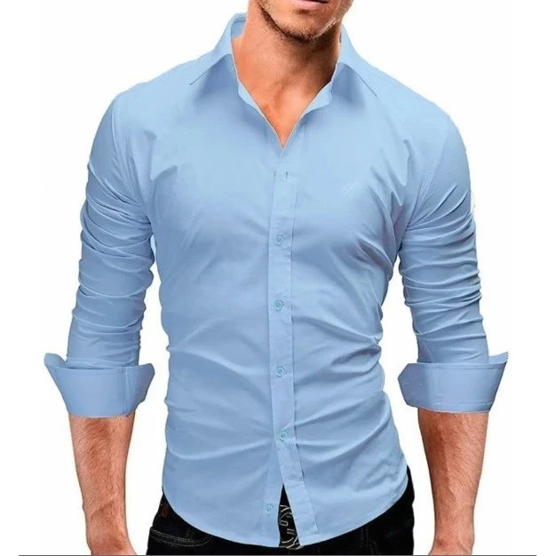 Camisa Masculina Slim Luxo a Pronta Entrega