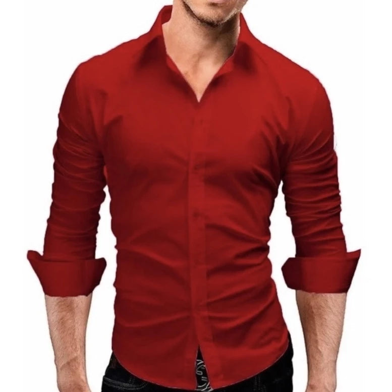 Camisa Masculina Slim Luxo a Pronta Entrega