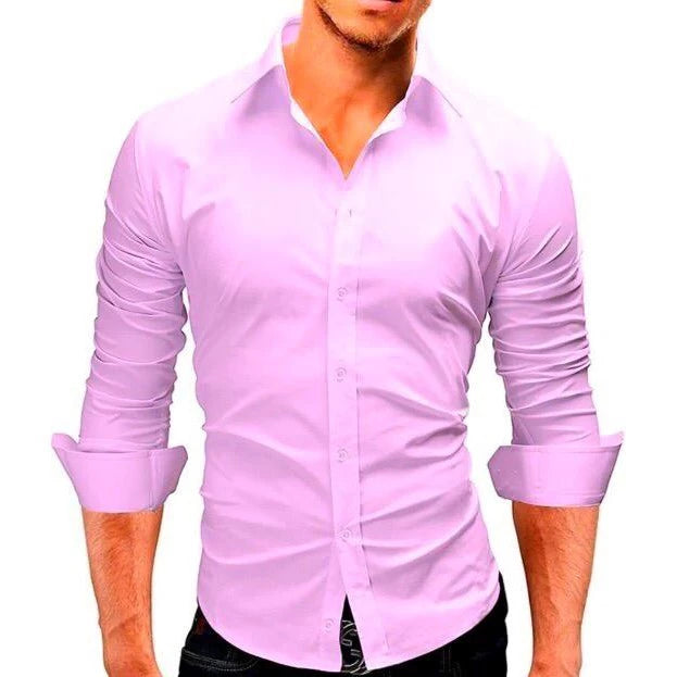 Camisa Masculina Slim Luxo a Pronta Entrega