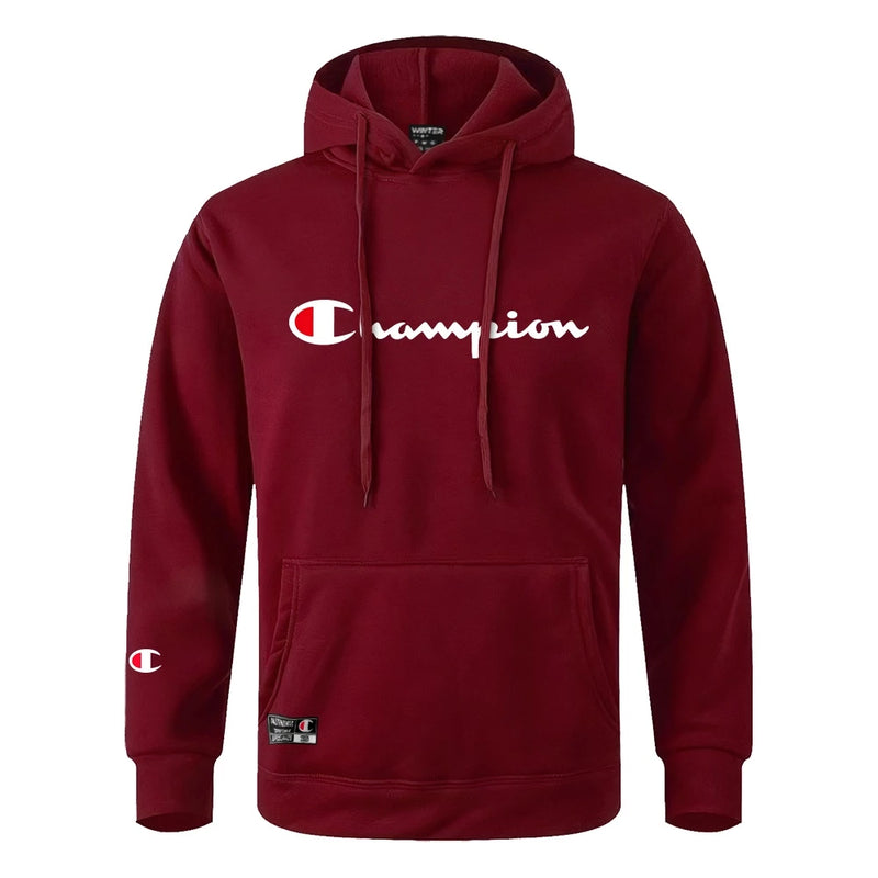 Champion Kangaroo Sweatshirt Winter Jacket with hood and pocket