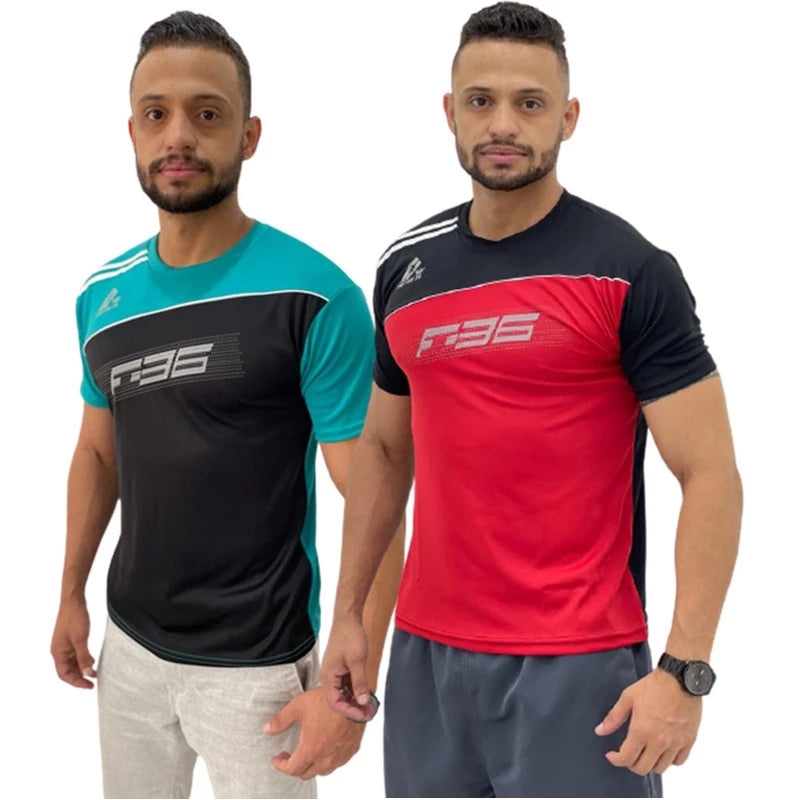 Camiseta DRY FIT Masculina 100% Poliéster Casual Treino Academia Exercícios Esportivos