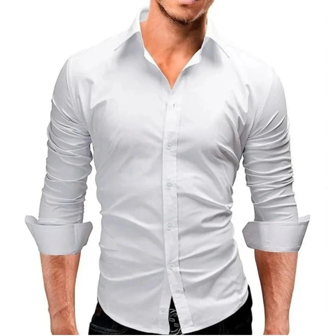 Camisa Masculina Slim Luxo a Pronta Entrega