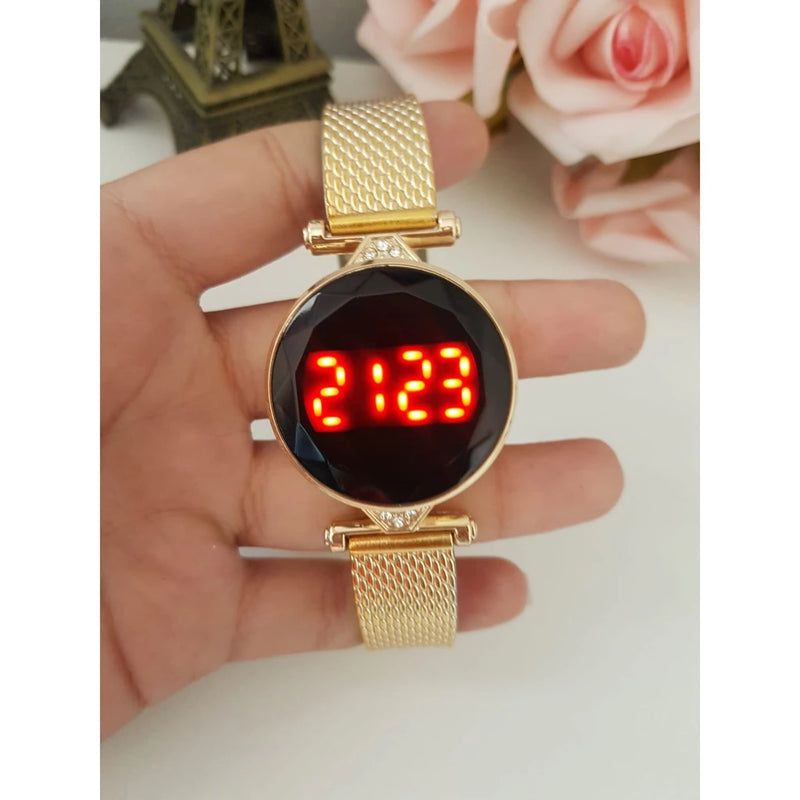 Rose Gold Touch Women's Watch