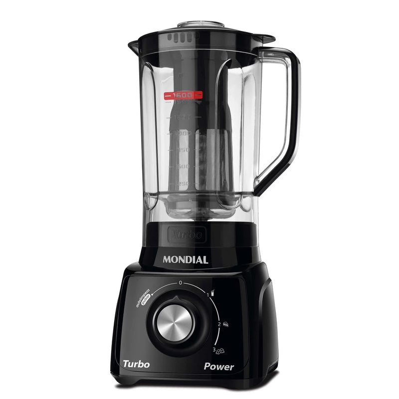 Mondial Turbo Blender 3 Speeds 500W Black