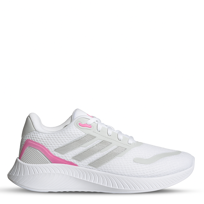 Tênis Adidas Run Falcon – Branco/Rosa