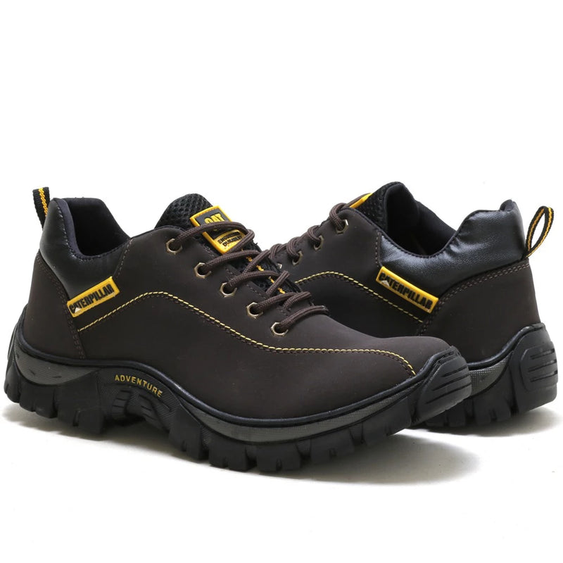 Bota caterpillar tenis masculino adventure promoção preço baixo