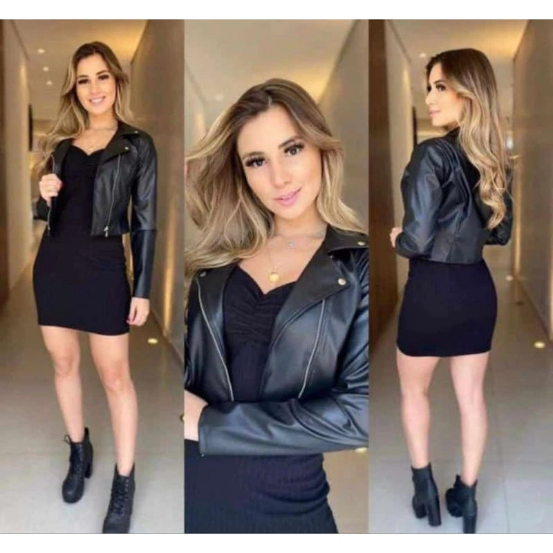 Women's Leather Jacket Stylish Jacket