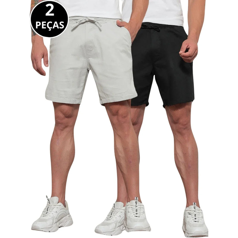 Kit 02 Bermuda Short Jogger Sarja