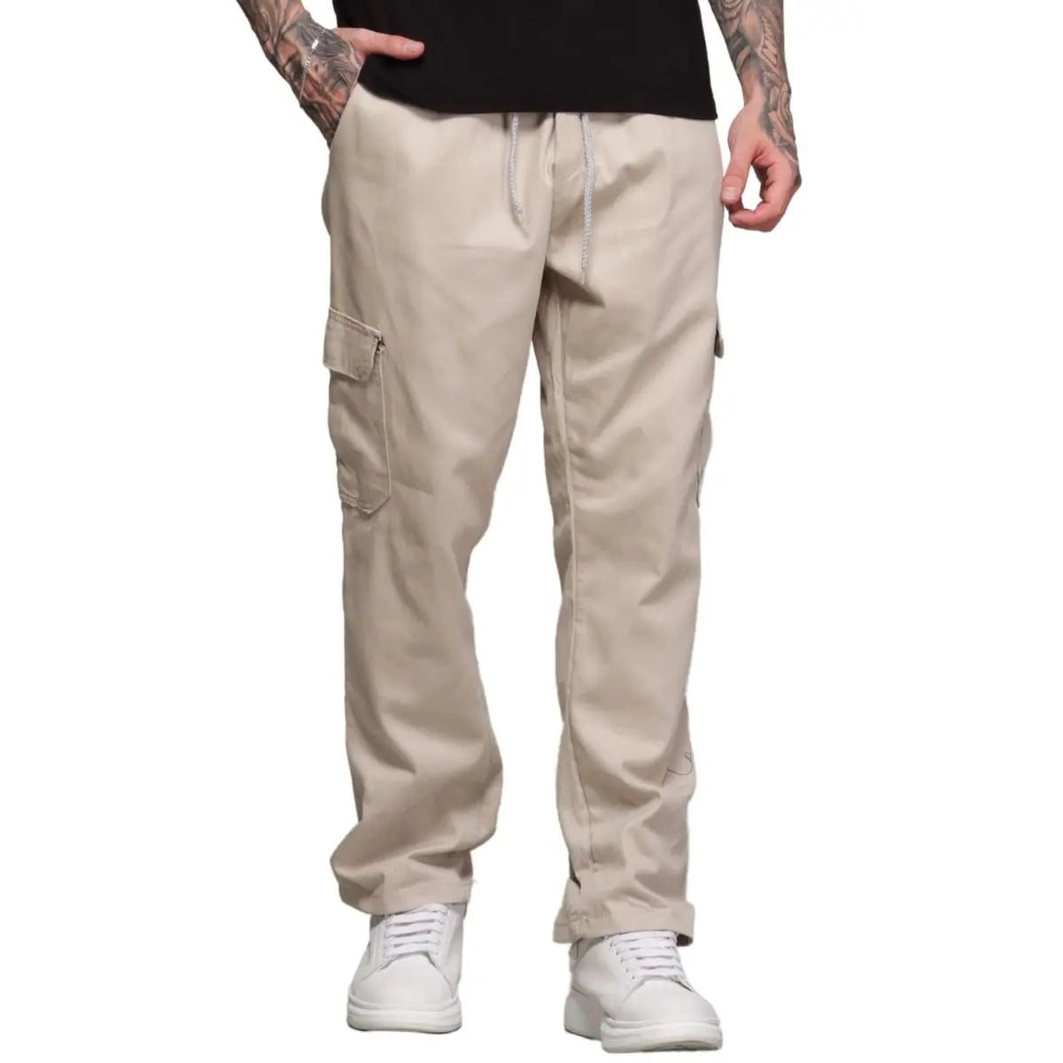 Calça Masculina Cargo Estilo Casual