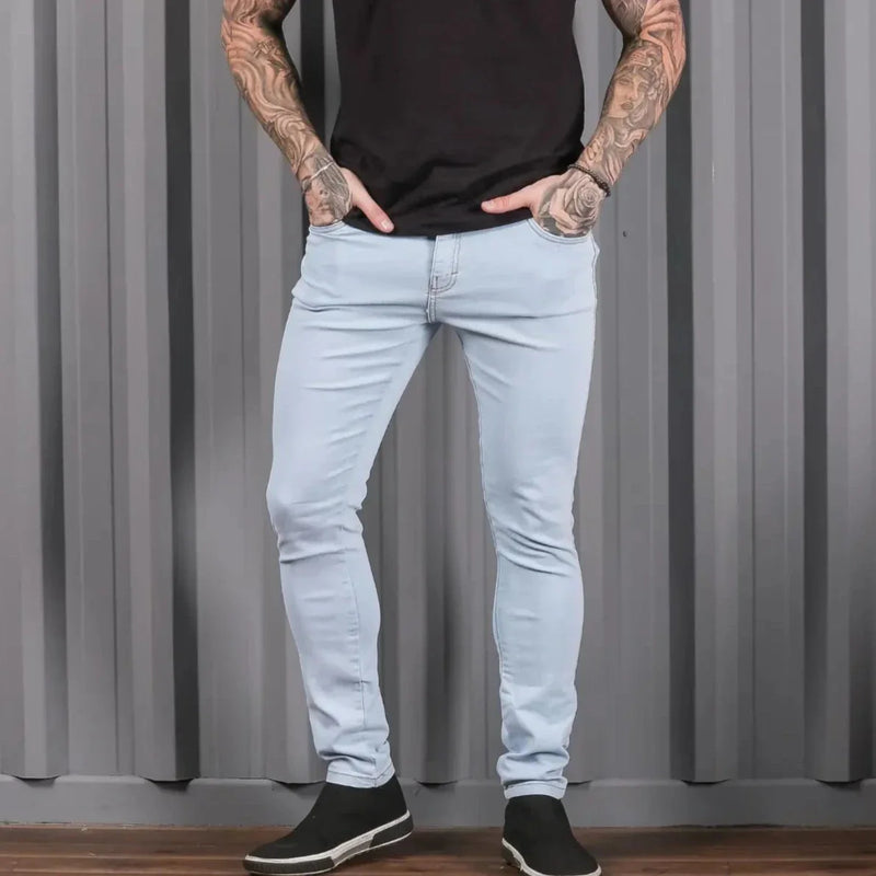 Calça Jeans Casual Clear Skinny