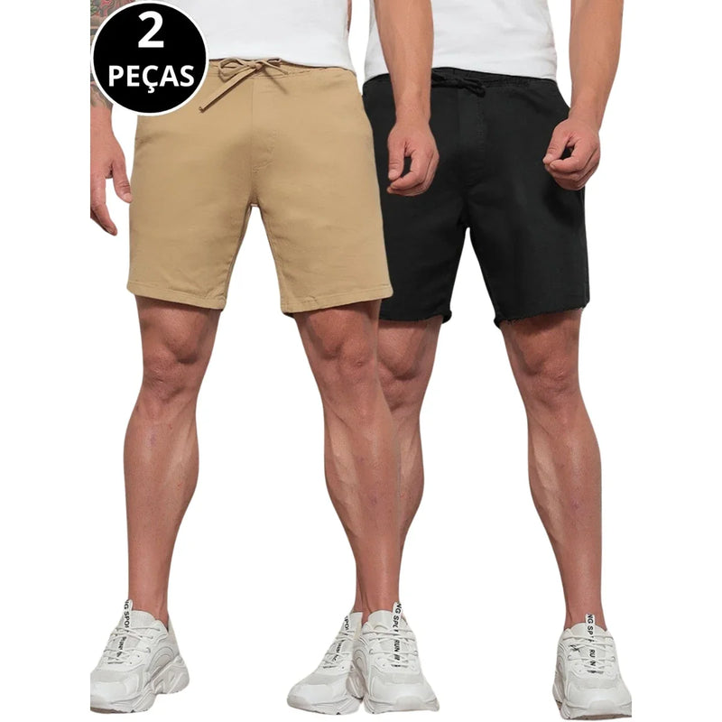 Kit 02 Bermuda Short Jogger Sarja
