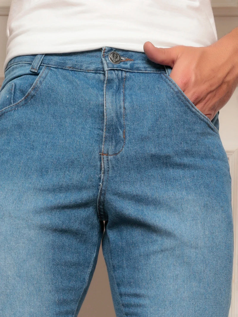 Kit 02 Bermuda Jeans Masculina Casual